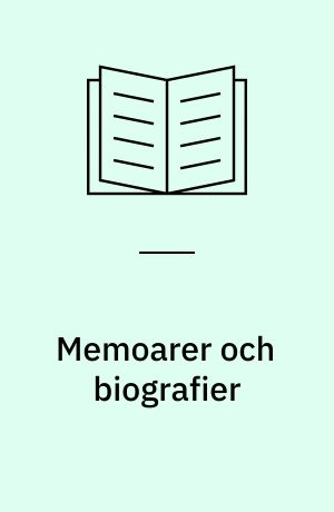 Memoarer och biografier : Fortsättningsarbeten aktuella 1978