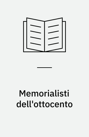 Memorialisti dell'ottocento