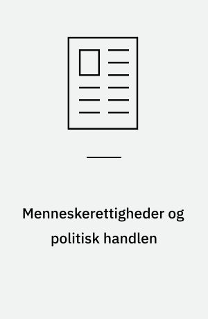 Menneskerettigheder og politisk handlen