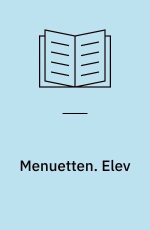 Menuetten. Elev
