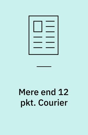 Mere end 12 pkt. Courier : om digitalt understøttede alternativer til det traditionelle filmmanuskripts skrevne ord