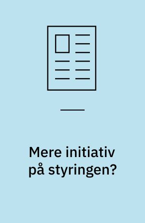 Mere initiativ på styringen? : om styring med DeMars i Frømandskorpsets hverdag