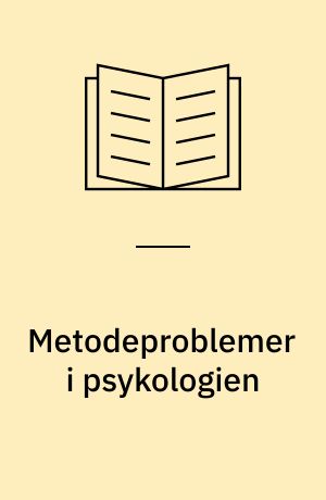 Metodeproblemer i psykologien