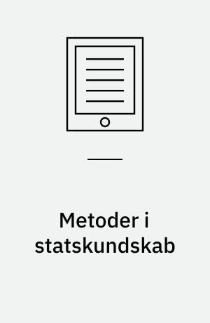 Metoder i statskundskab