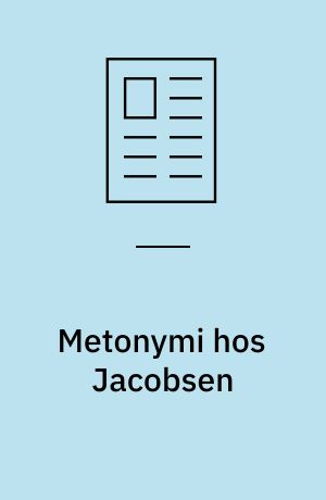 Metonymi hos Jacobsen