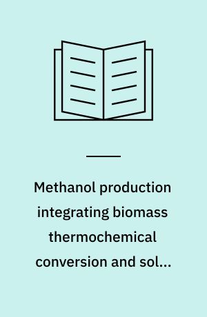 Methanol production integrating biomass thermochemical conversion and solid oxide cells : PhD thesis