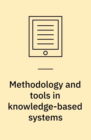 Methodology and tools in knowledge-based systems