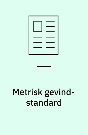 Metrisk gevind-standard