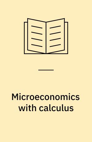 Microeconomics with calculus