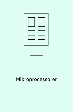 Mikroprocessorer