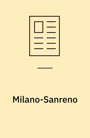 Milano-Sanreno