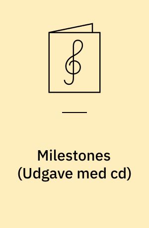 Milestones : written for full jazz ensemble, playable with: 4 saxes, 3 tpts., 3 tbns., rhythm