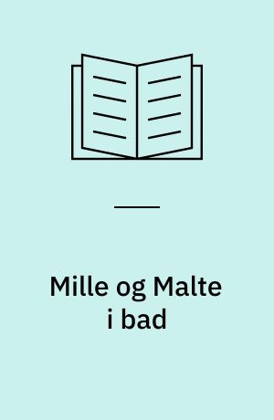 Mille og Malte i bad