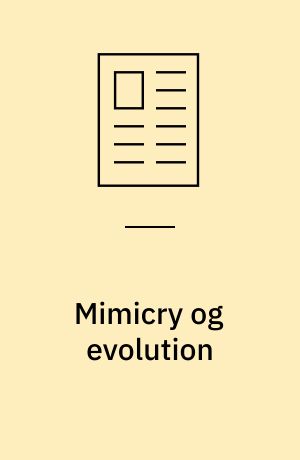 Mimicry og evolution