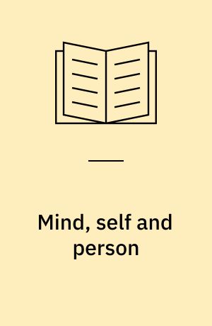 Mind, self and person