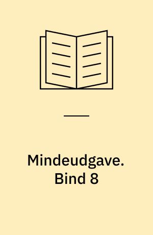 Mindeudgave. Bind 8