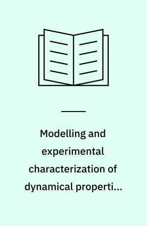 Modelling and experimental characterization of dynamical properties of semiconductor optical amplifiers