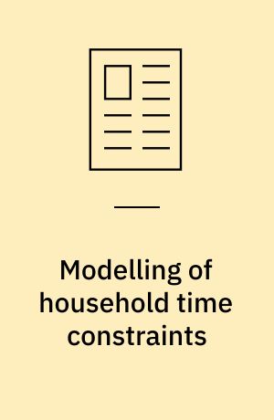 Modelling of household time constraints