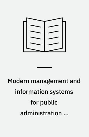 Modern management and information systems for public administration in developing countries