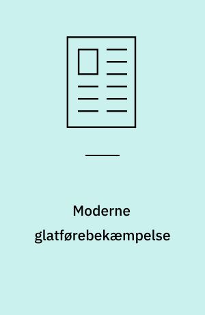 Moderne glatførebekæmpelse