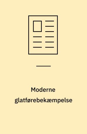 Moderne glatførebekæmpelse