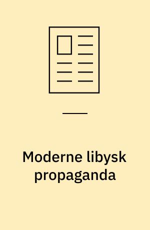 Moderne libysk propaganda
