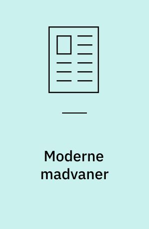 Moderne madvaner