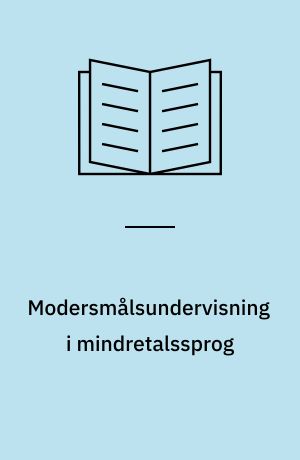 Modersmålsundervisning i mindretalssprog