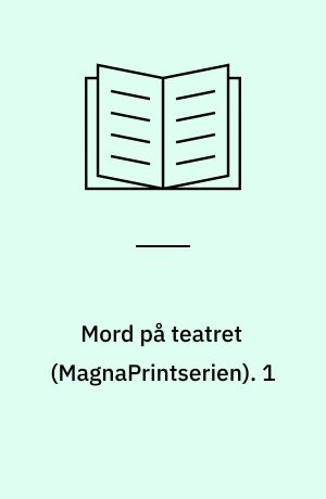 Mord på teatret. 1