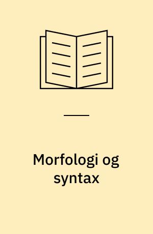 Morfologi og syntax