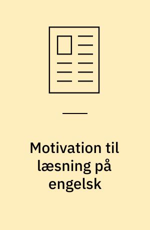 Motivation til læsning på engelsk