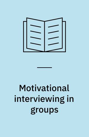 Motivational interviewing in groups