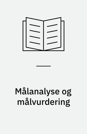 Målanalyse og målvurdering