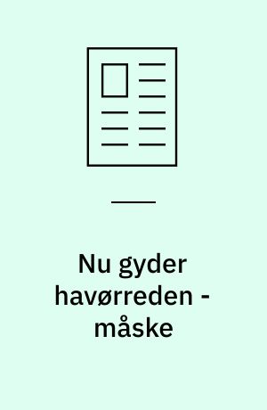 Nu gyder havørreden - måske