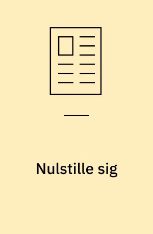 Nulstille sig