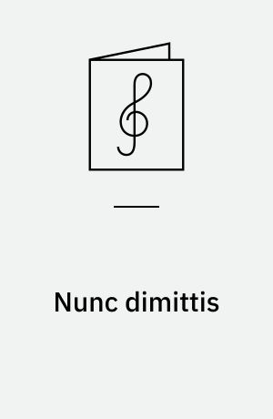 Nunc dimittis