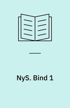 NyS : nydanske studier & almen kommunikationsteori. Bind 1