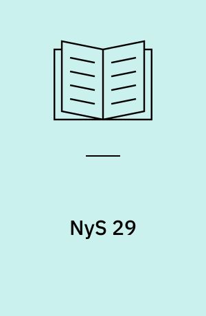 NyS 29 : Nydanske studier & almen kommunikationsteori