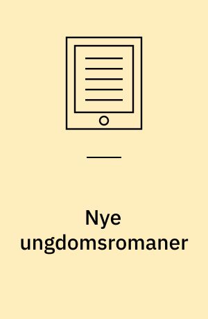 Nye ungdomsromaner