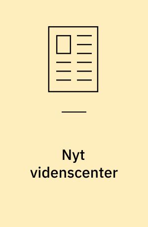 Nyt videnscenter