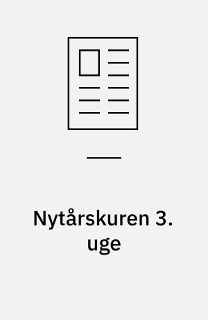 Nytårskuren 3. uge