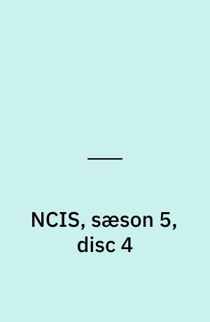NCIS, sæson 5, disc 4