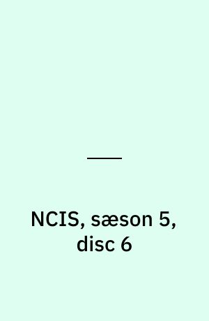 NCIS, sæson 5, disc 6