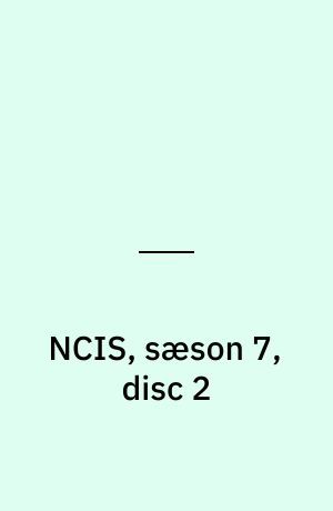 NCIS, sæson 7, disc 2