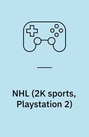 NHL (2K sports, Playstation 2)