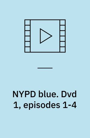 NYPD blue. Dvd 1, episodes 1-4