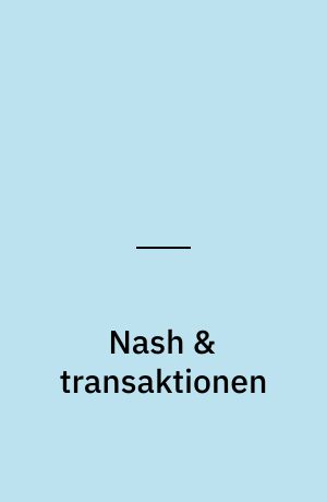 Nash & transaktionen : en action-hyldest til fart & tempo 1966-1979