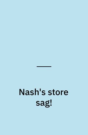 Nash's store sag!