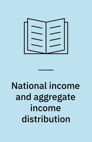 National income and aggregate income distribution