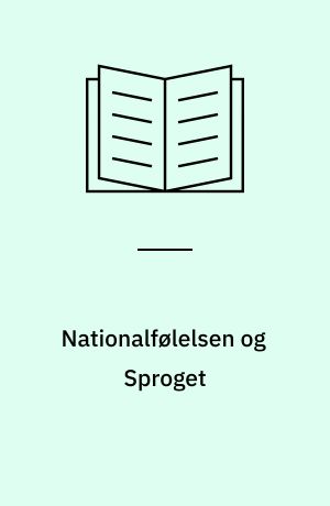 Nationalfølelsen og Sproget